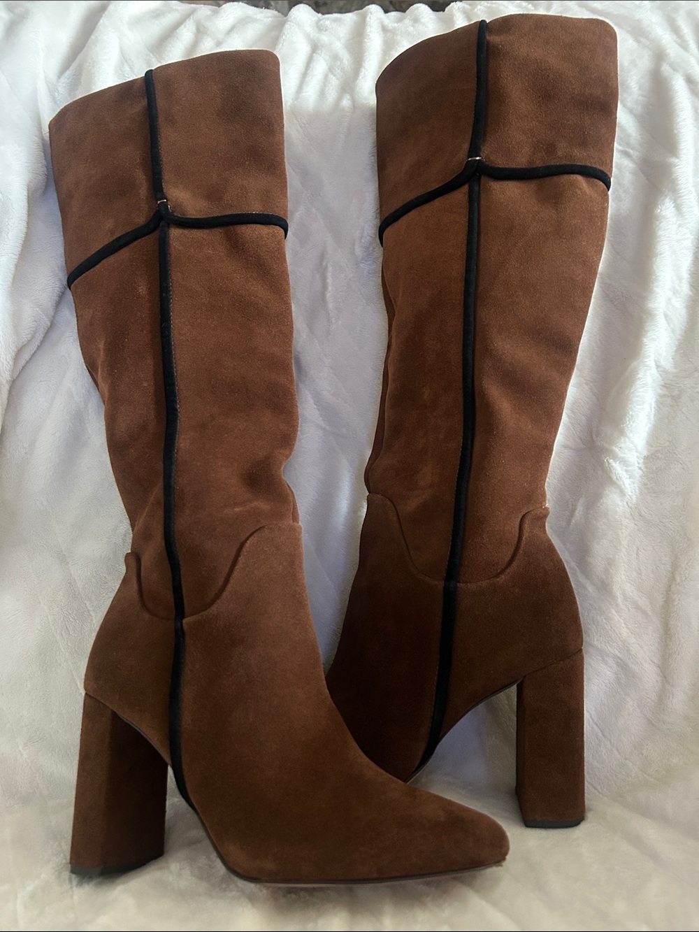 AD & DAUGHTERS SMOOTH SOFTsuede BOOT BROWN